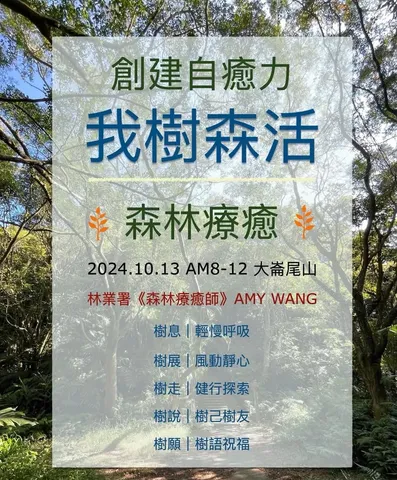 10 月森療推薦｜走進北市士林的近郊森林（第 2 張，共 2 張）